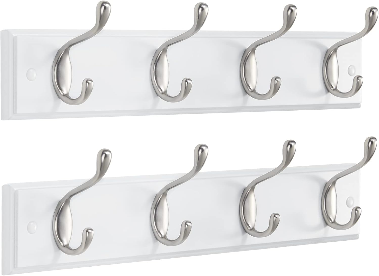 Coat Rack Wall Mount 2 Pack, Coat Hooks Wall Hooks Coat Hangers for Wall, Hat Racks Hooks for Hanging Coats Wall