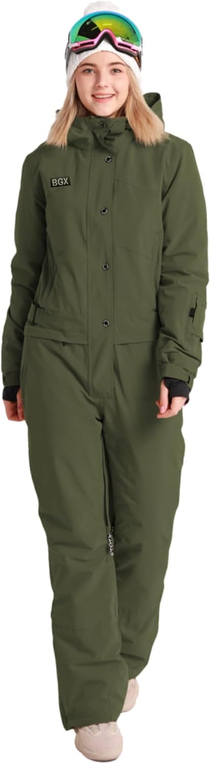 Womens Snowsuit One Pieces Ski Suits Jumpsuits Colorful Coveralls Snowboard Winter Outdoor