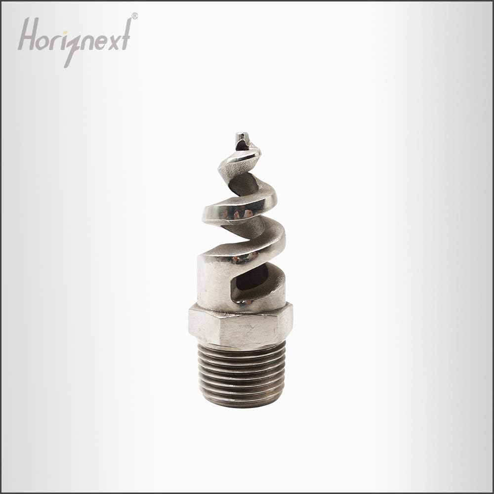 NPT 1/4" Male Spiral fitting, 316L Stainless Steel, 1 Pc