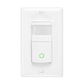 Maxxima Occupancy Vacancy Motion Sensor PIR Wall Switch, 3-Way/Single Pole