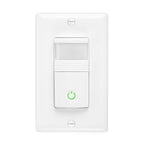 Maxxima Occupancy Vacancy Motion Sensor PIR Wall Switch, 3-Way/Single Pole