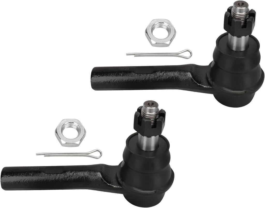 4Pcs Front Inner and Outer Tie Rod End ES3461 EV317