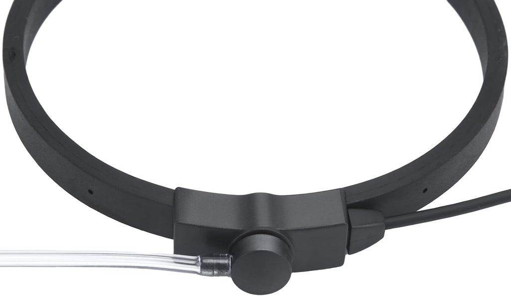 Tactical Throat Mics with PTT Earpiece Headset Throat Microphones Neck Mic for Radio Motorola GP328PLUS EX500 EX600