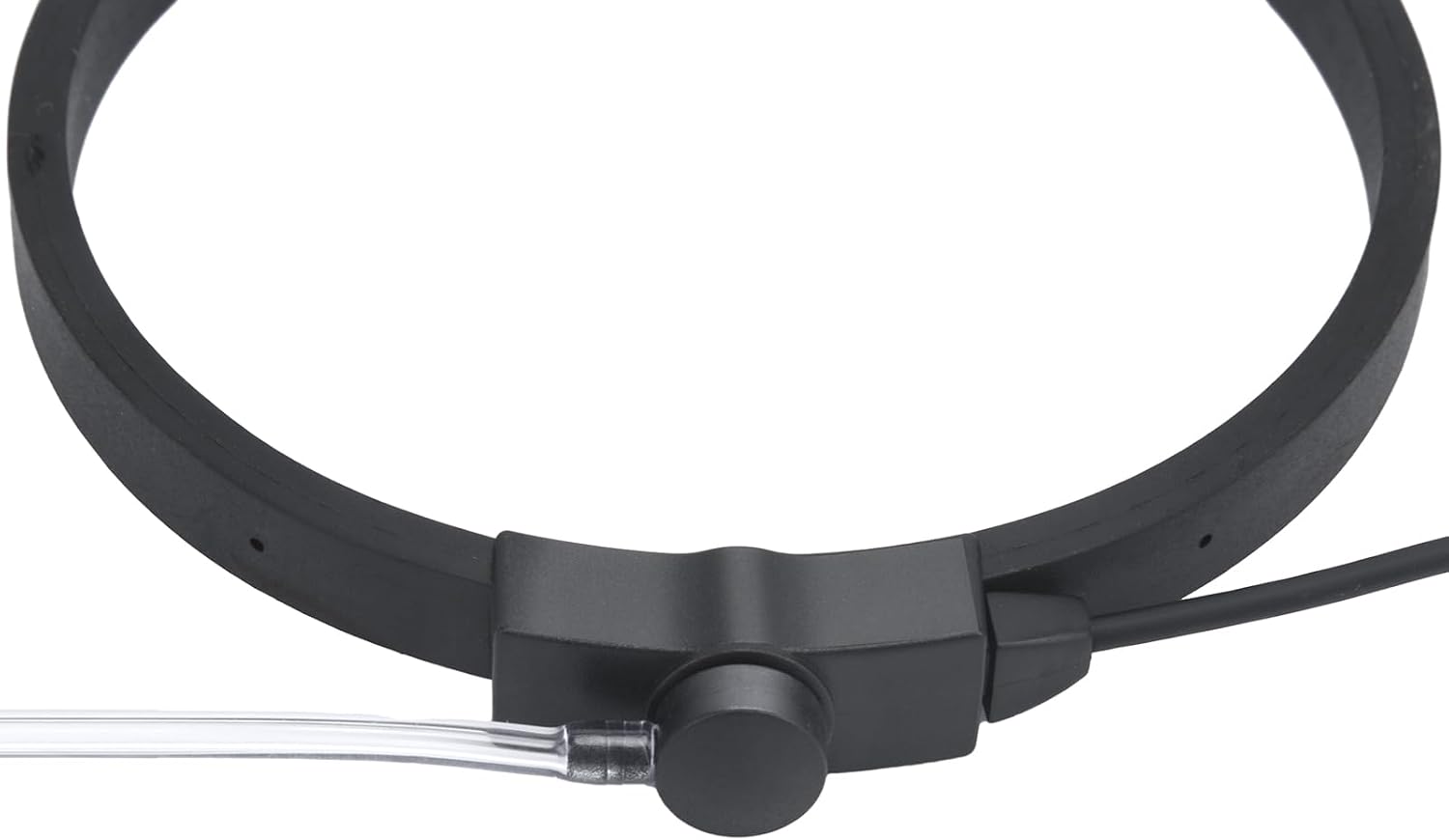 Tactical Throat Mics with PTT Earpiece Headset Throat Microphones Neck Mic for Radio Motorola GP328PLUS EX500 EX600