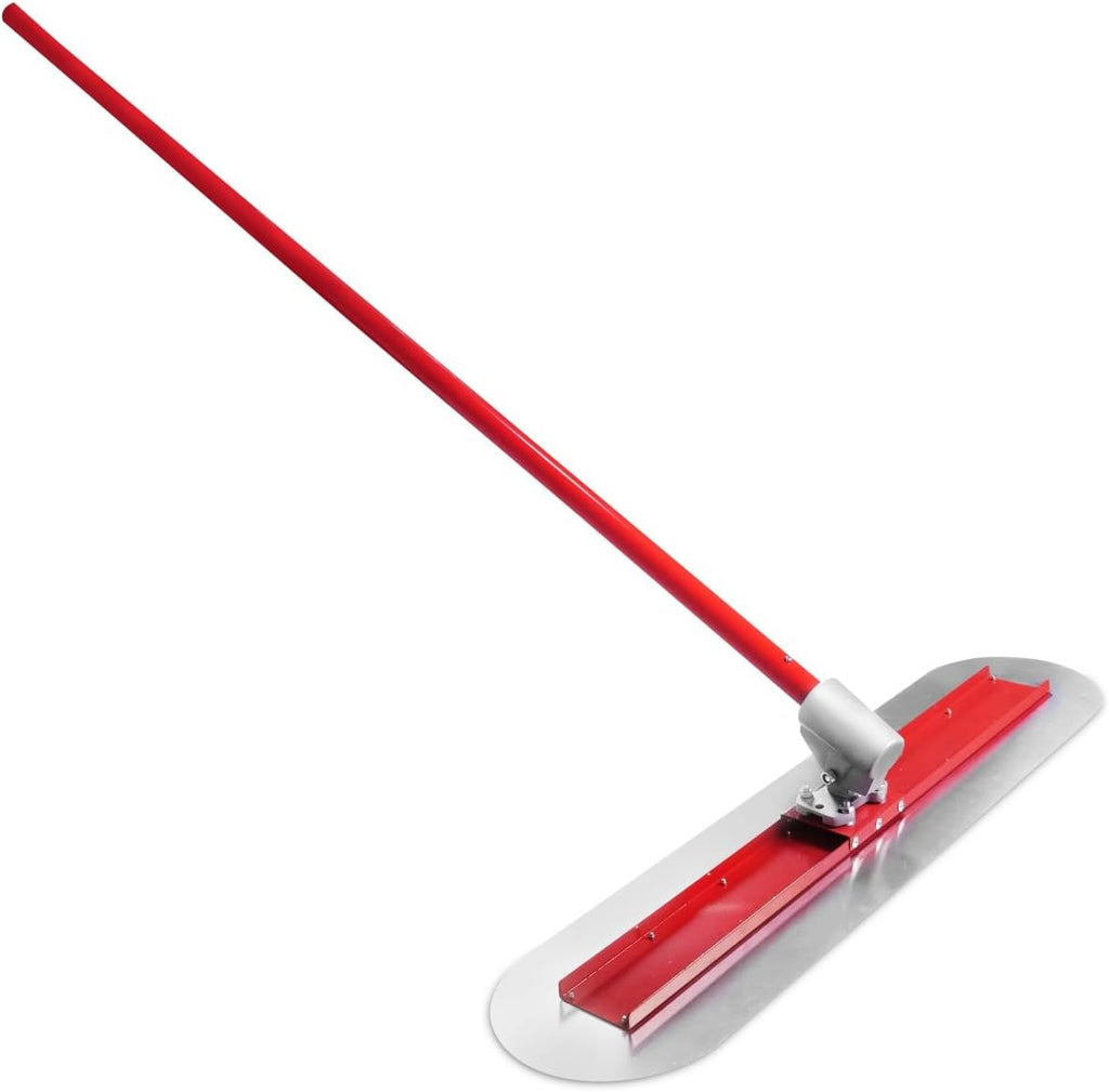 Bull Float Concrete Bull Float Tool Kit 48"x12" Fresno Round End Stainless Steel Board Kit Tool Cement Trowel Tools