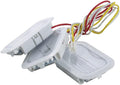 Edgewater Parts W11239944, AP6333409, PS12578776 LED Light Harness Compatible With Whirlpool Refrigerator (Fits Models: 596, JFX, MFT, MFX, WRF And More)