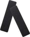 Black PVC Frosted Anti Slip Tape 2pcs for Tile Floors