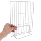 Fridge Divider Iron Mesh Standing Partition for Home Storage