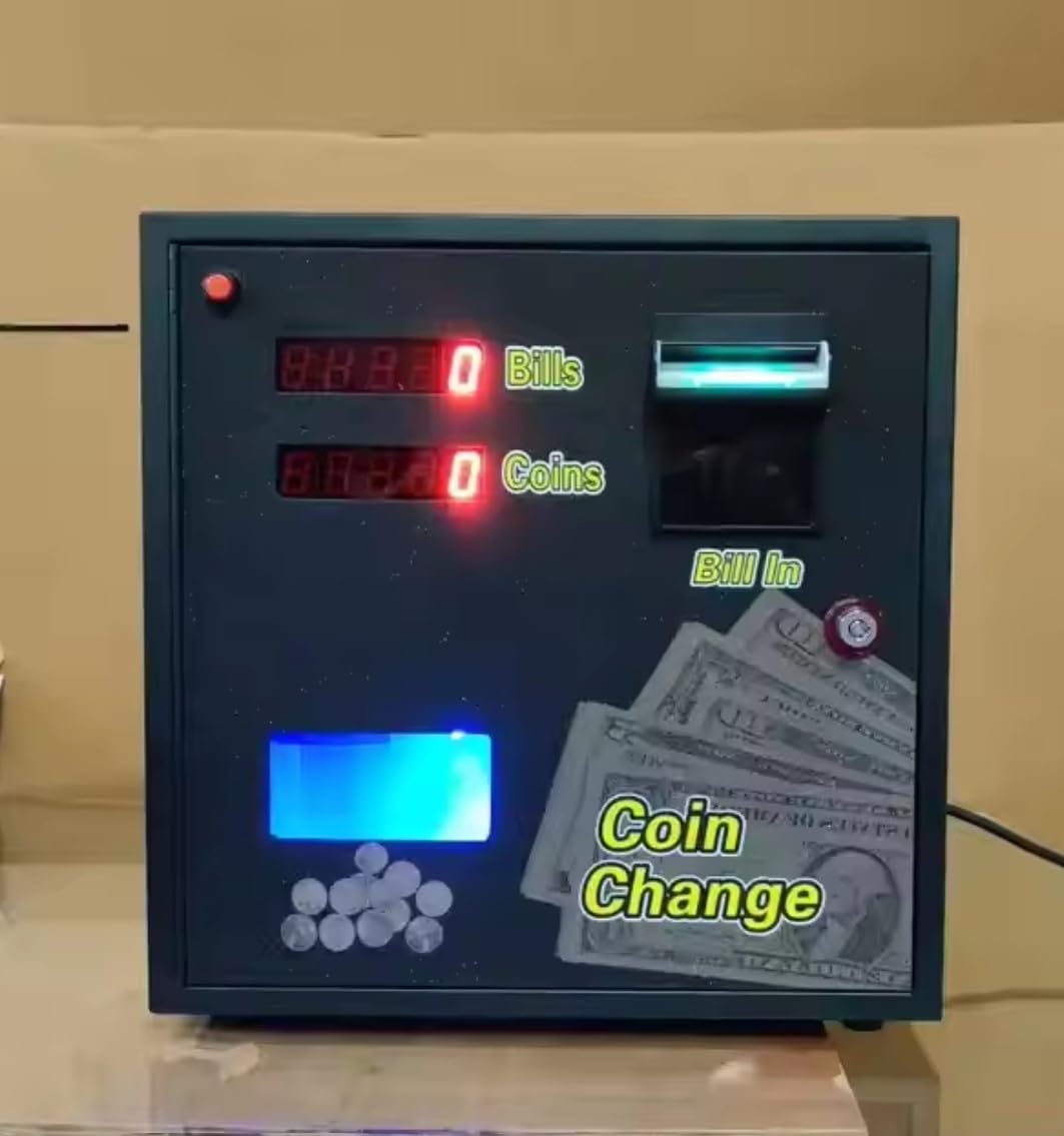 Bill to Coin/Token Changer Vending Machine