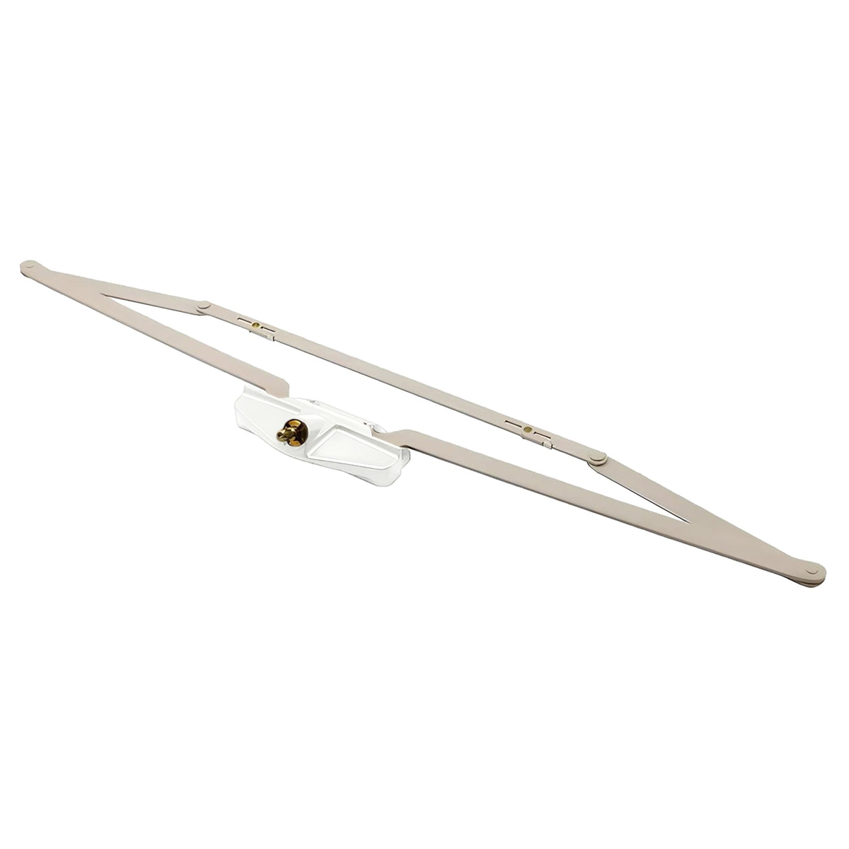 Awning Operator Dual Pull, Metal, 25" Length, White Finish