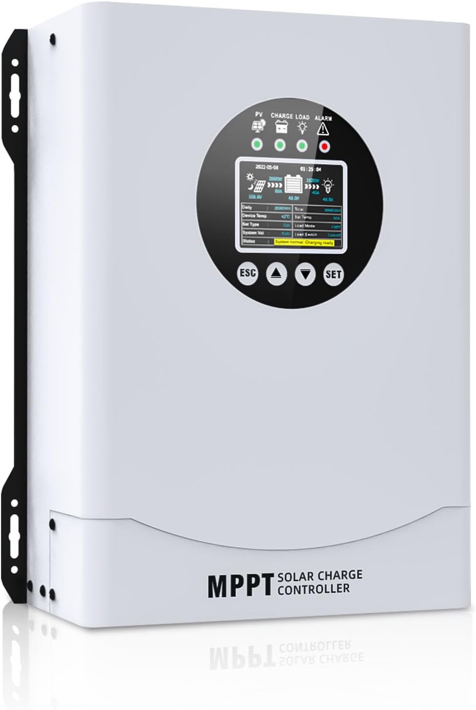 120A MPPT Solar Charge Controller, 12V 24V 36V 48V 60V 72V 84V 96V Battery System Auto , Solar Panel Charge