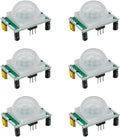 6pcs HC-SR501 High Sensitivity Human Infrared Sensing Module Pyroelectric Infrared Sensor Compatible with Raspberry Pi