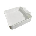 Washing Machine Drain Pan Drip Tray With Guide Nut For Laundry Room White