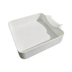 Washing Machine Drain Pan Drip Tray With Guide Nut For Laundry Room White