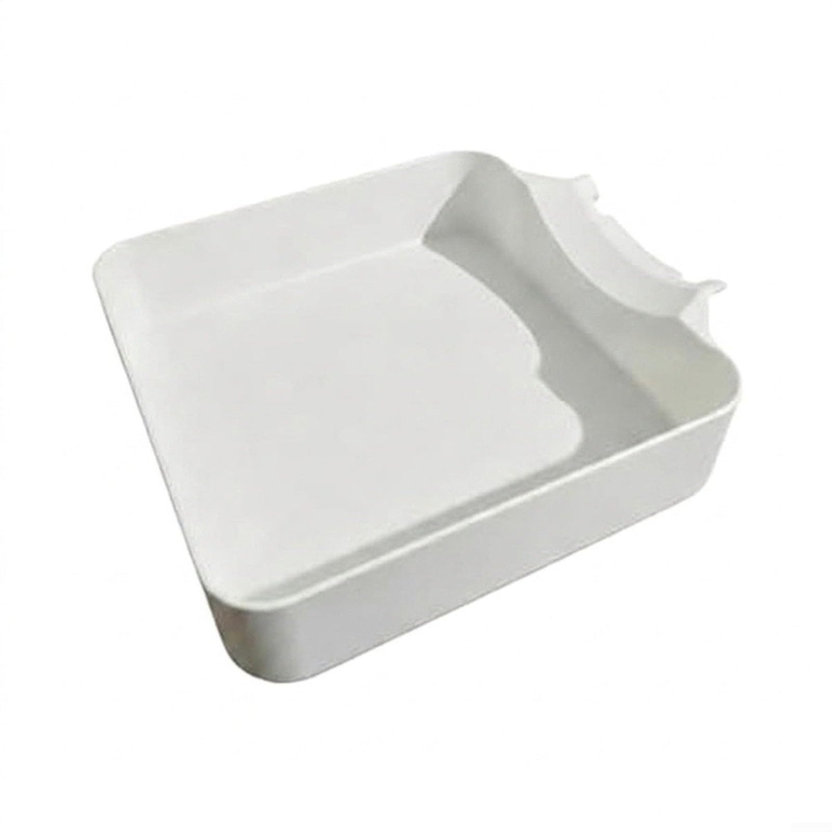 Washing Machine Drain Pan Drip Tray With Guide Nut For Laundry Room White