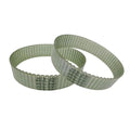 3D Printer & Packaging Machine Synchronous Belt, AT5-750-18 Polyurethane Timing Belt 2-Pack, Steel Cable Reinforced for Precision Transmission