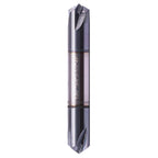 3/8" 4 Flute 120° Double End Solid Carbide Chamfer End Mill - AlTiN Coated
