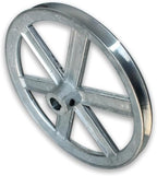 Chicago Die Cast 8 in. Dia. Zinc Single V Grooved Pulley 3/4" Bore