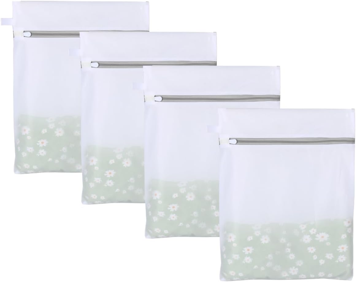 Mesh Laundry Bags, Mesh Wash Bags, Durable Mesh Structure with Strong Zipper, Suitable for Underwear, Delicate