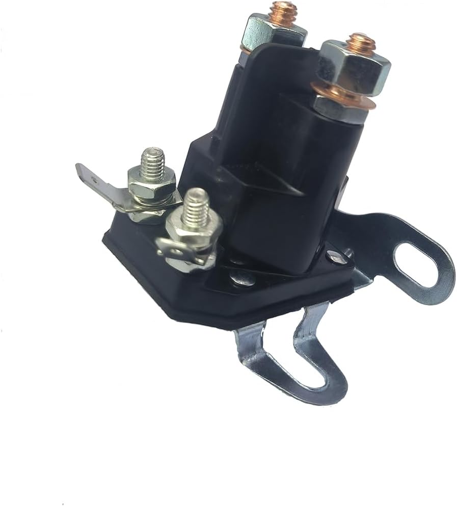 146154 145673 4-Pole 12V Universal Starter Solenoid Fit for Craftsman Poulan 1685290 1686981 73233 109081X 2654 532146154 178861 168327 16832 Troy Bilt 1752137