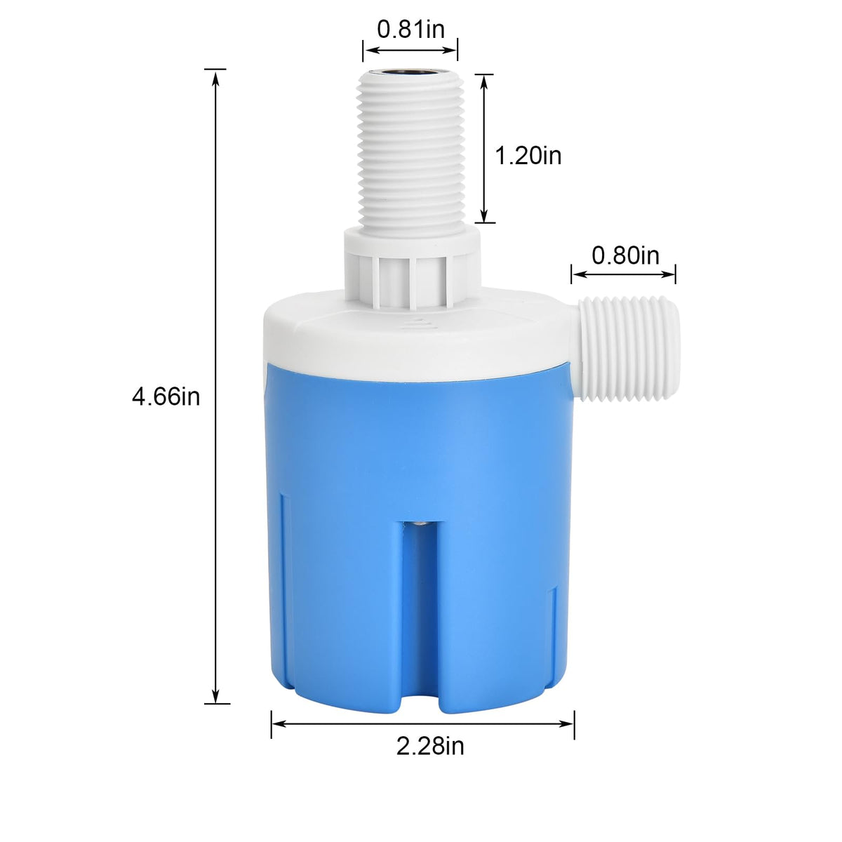 Float Valve 1/2" Top Automatic Water Level Control Valve for Water Tank