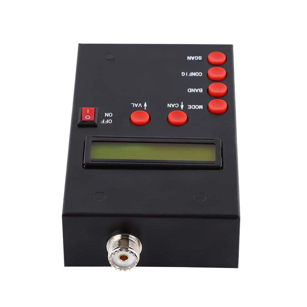 Shortwave SWR Antenna Analyzer for Ham Radio - 1 to 60 MHz Frequency Range - Measurement Range 1.0 to 9.99 SWR - User
