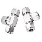 304 Stainless Steel Compression Tee 3/4" OD x 3/4" OD T-fitting 3-way 1pc