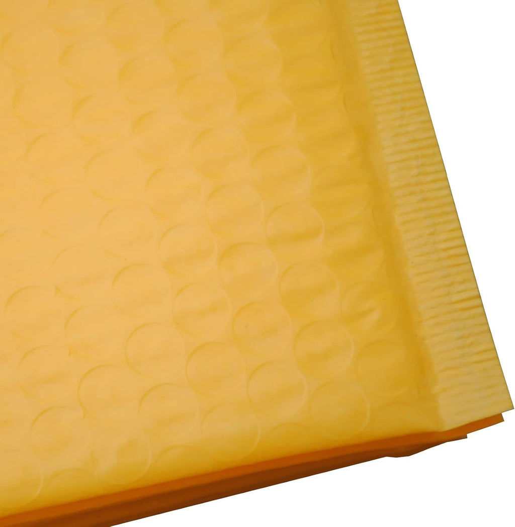300#5 10.5x16" Yellow Poly Bubble Mailers Shipping Padded Envelope