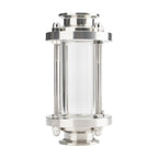 SENFUID Flow Sight Pipe Glass Diopter 2 Inch Ferrule Tri Clamp