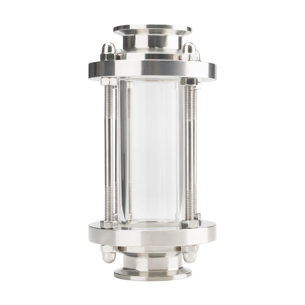 SENFUID Flow Sight Pipe Glass Diopter 2 Inch Ferrule Tri Clamp
