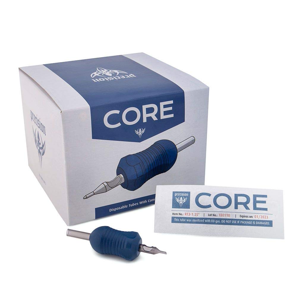 Core RT11 Disposable Tattoo Tubes and Grips