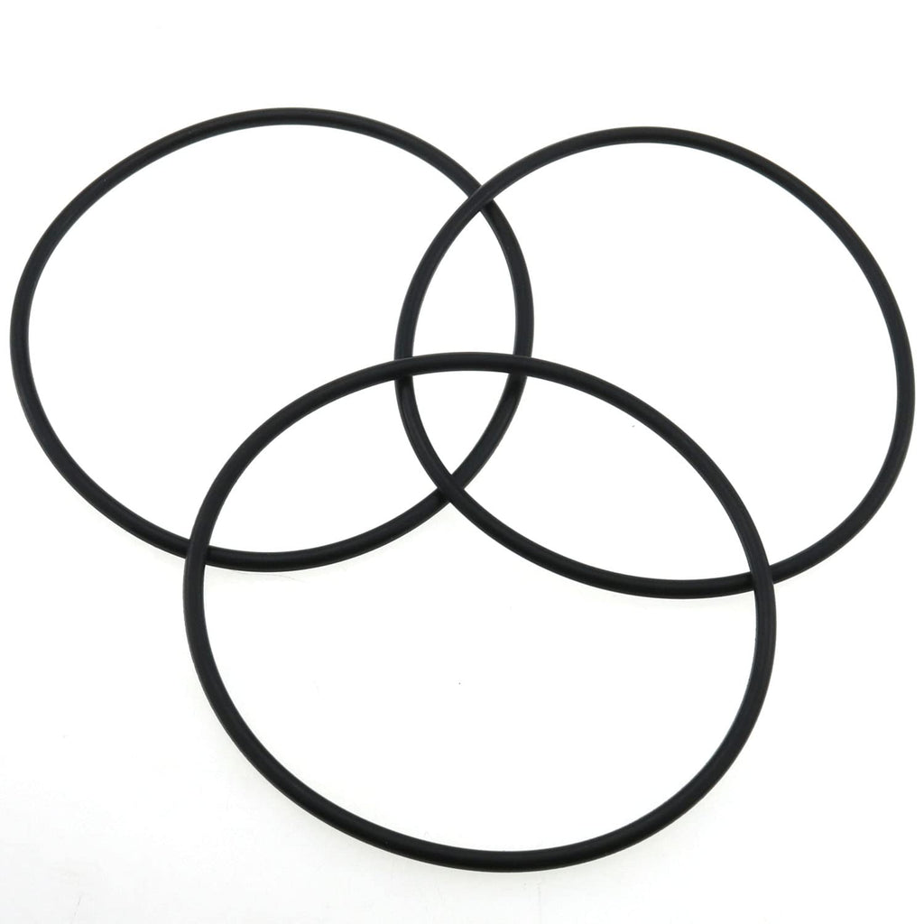 3pcs O-Ring for Water Filter Housings, Diameter 3.5inch O.D. Black O-Ring