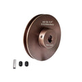 AK41 V-Belt Pulley 3/4" Bore Cast Iron with Keyway Phosphate Coated Includes 2 Set Screws and Key for A 3L 4L Belts