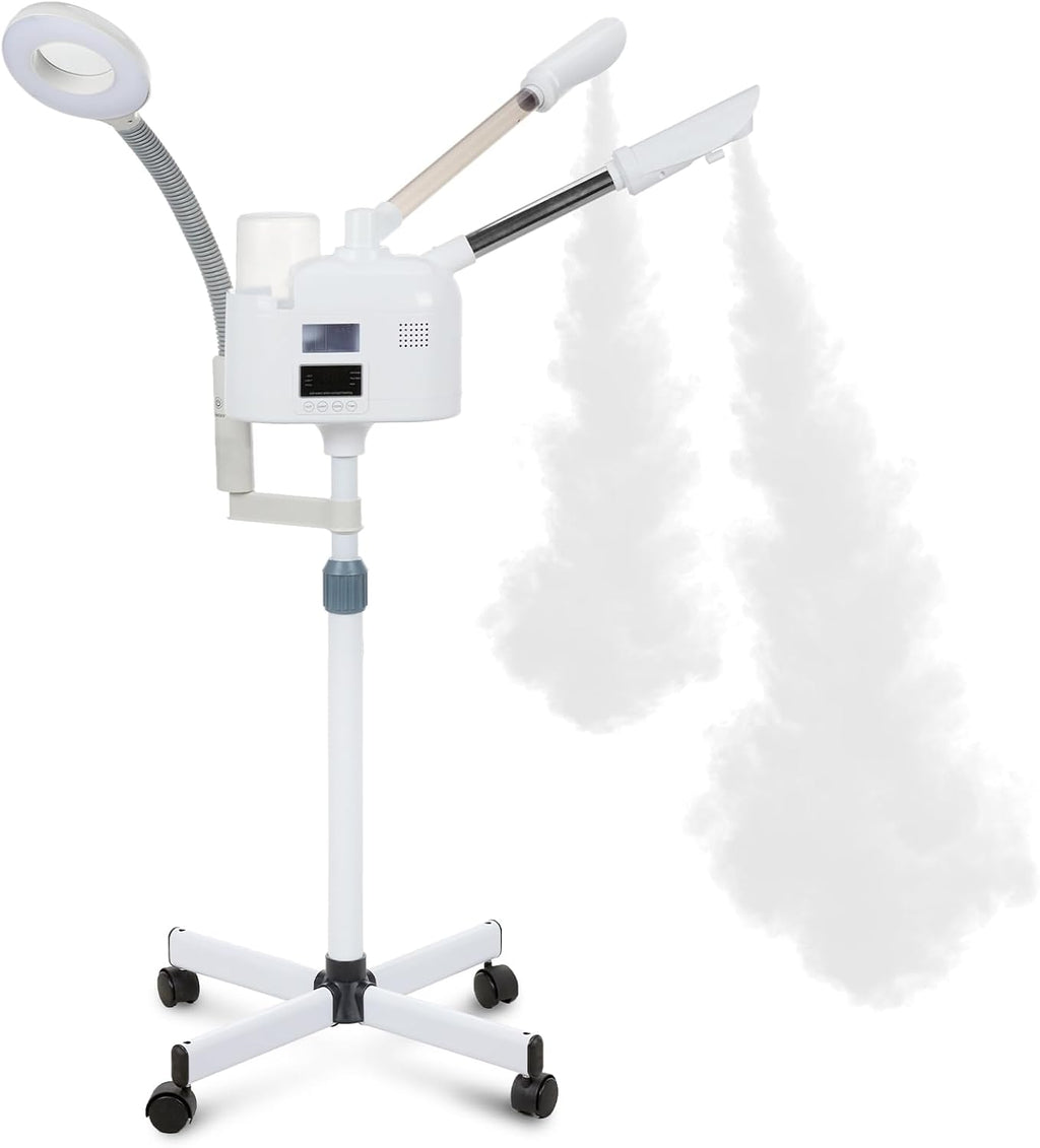 VARIPOWDED 3 in 1 Professional Facial Steamer Face Steamer for Home & Salon | Esthetician Steamer for Facial Deep