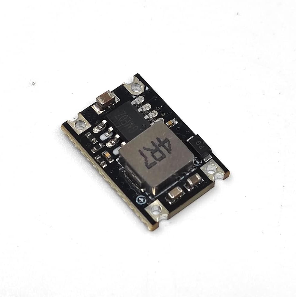 MP1584EN 5pcs Mini 5V Buck Converter Board - 5-30V to 5V, 1.8A Output, Small Size, Black