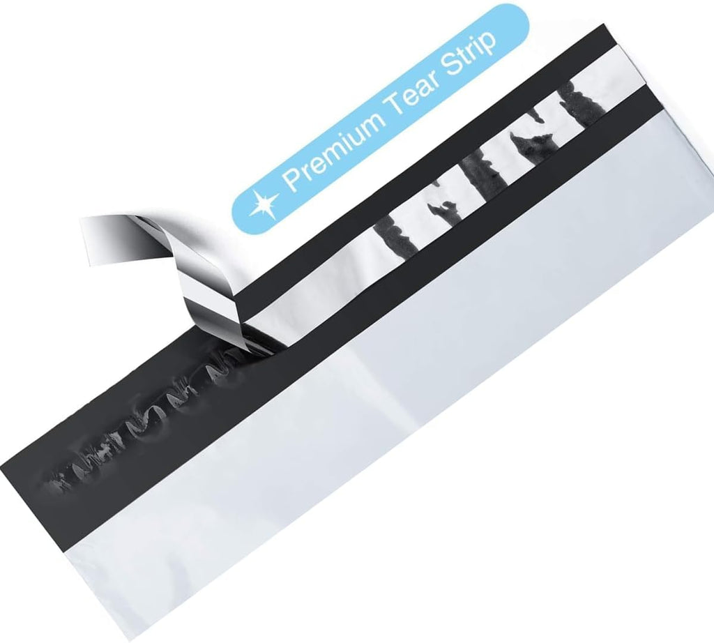 5 x 7 Poly mailer (500-Pack) Shipping Envelopes Waterproof Plastic Self Sealing Envelopes Package Mail Pouch Bags for