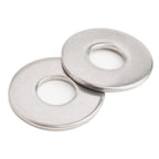 1-1/4" x 2.5"OD Flat Washer, 18-8 (304) Stainless Steel Washers Flat, 2PCS