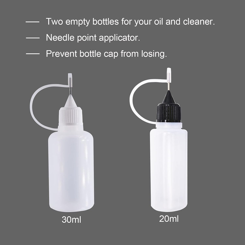 9mm Pistol Cleaning Kit, Handgun Cleaning kit for .357 .38 with 9mm Gun Snakes in a Rigid Zippered Container