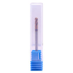 5Pcs 1/8" 4 Flute Double End Solid Carbide Ball Nose End Mill, TiSiN Coated
