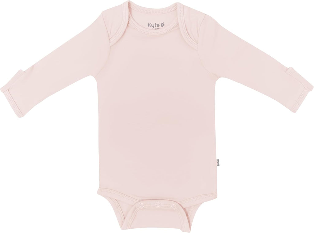 Soft Bamboo from Rayon Long Sleeve Unisex Bodysuit, 0-24 Months