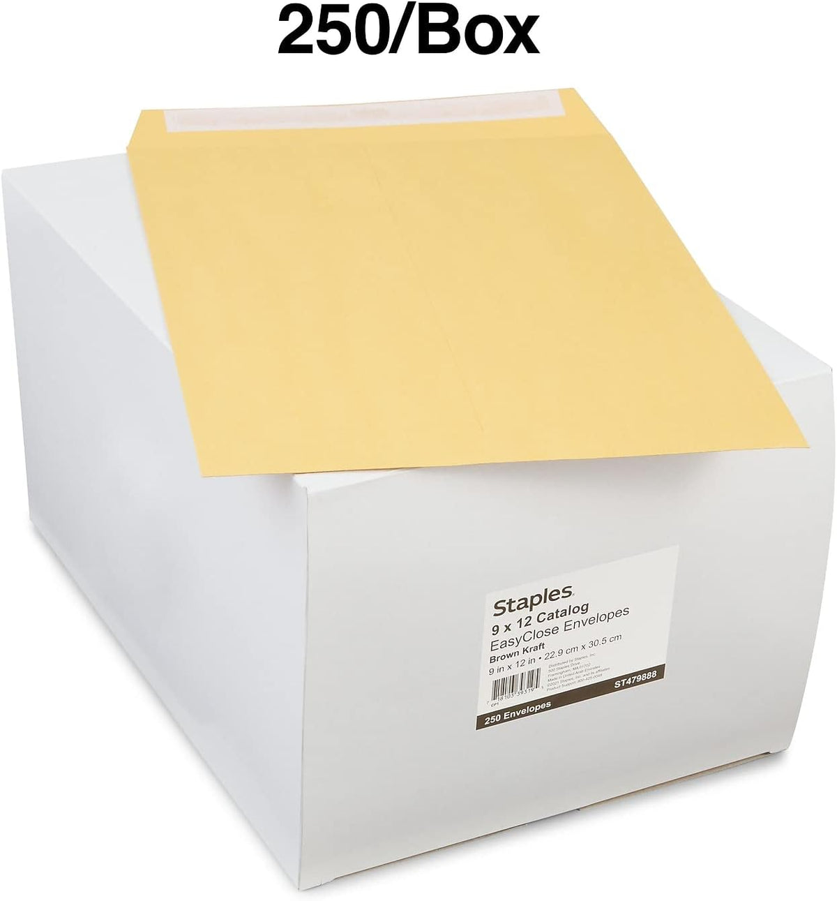 9x12 Brown Kraft EasyClose Catalog Envelopes, 100/Carton
