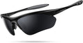 22g Polarized Sports Sunglasses for Men Women - UV400 Protection Sun Glasses for Running Cycling Baseball Driving