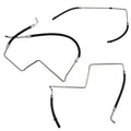 TRQ Power Steering Pressure Return Hose Assembly Set 3pc