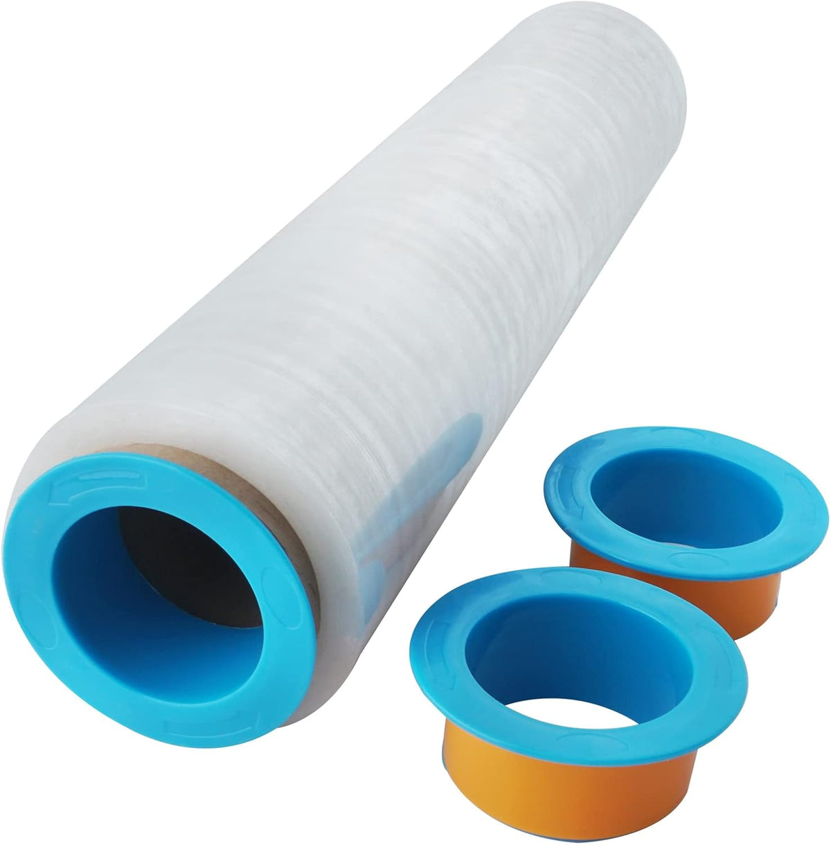 Stretch Film Dispenser Stretch Wrap Holder for 3"Core Blue 1 Pairs