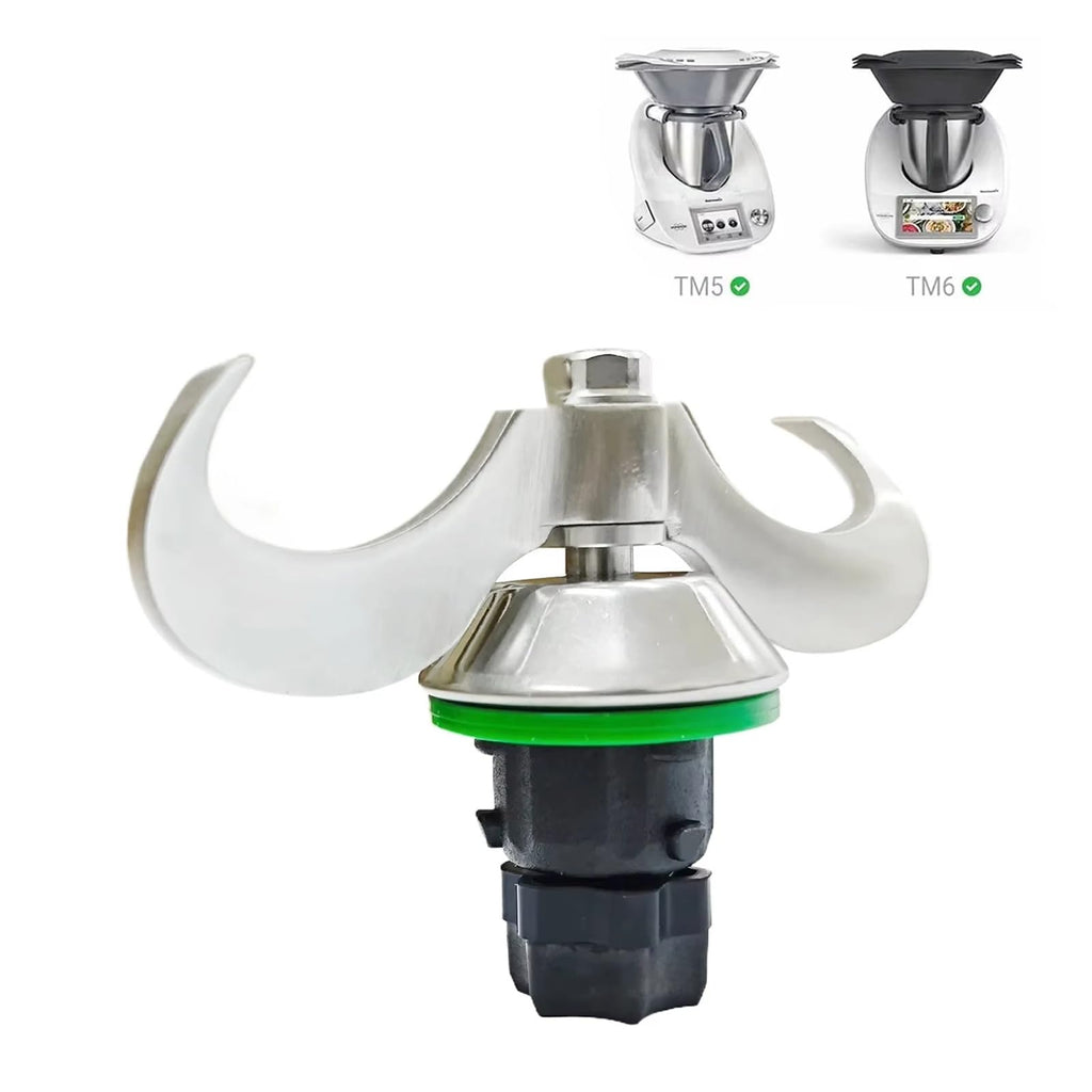 Kneading Dough Mixer, Compatible With Thermomix TM6 TM5 Universal Flour Mix Smooth Dough Stir Form Paste