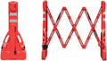 Expandable Plastic Barricade, Retractable Traffic Fence Flexible Crowd Control Barriers Guard Easily Assembled Safety