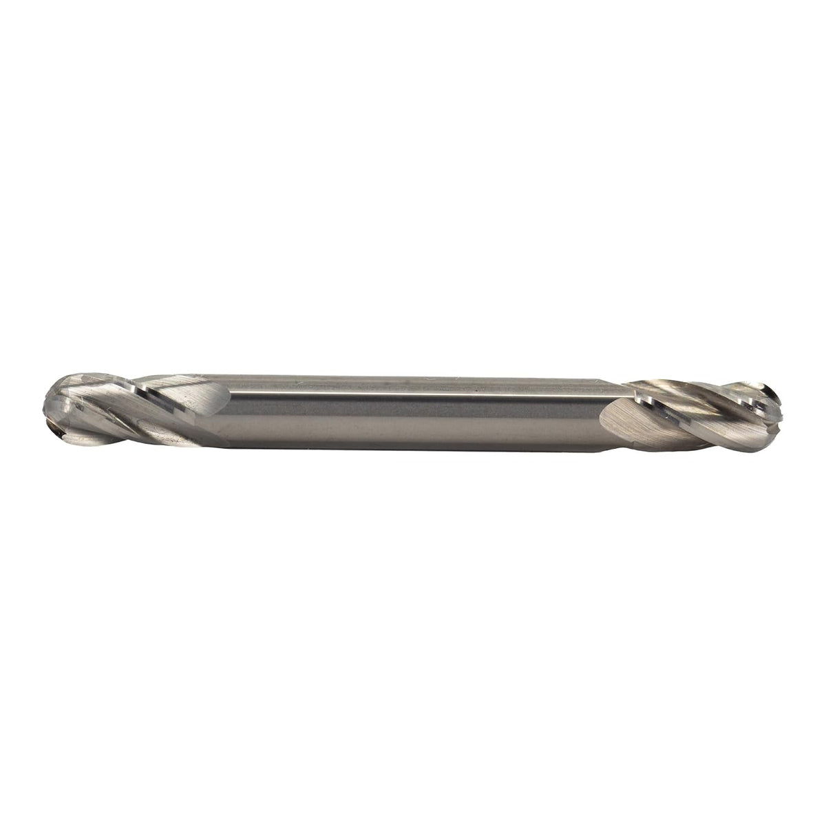 Drill America 3/32" Carbide 4 Flute Double End Stub End Mill, MMO Series
