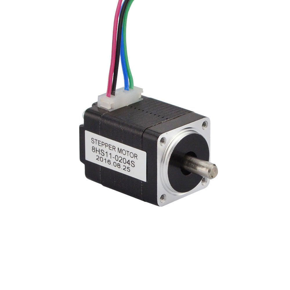 STEPPERONLINE Nema 8 Bipolar Smallest Stepper Motor 1.6Ncm/2.3oz.in 1.8deg 28mm 0.2A 4 Leads