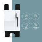 Simple Dimmer by Deako, Slide Switch, 3-Way/4-Way/Single Pole, Neutral Wire Required, White