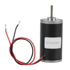 DC Motor, 6V/12V/24V 3500-8000RPM High Speed CWCCW Permanent Magnet DC Motor 31ZY High Power DC Carbon Motor for DIY, Permanent Magnet Motors (12V8000 RPM)